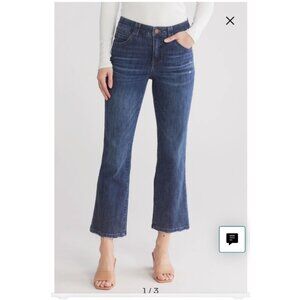 Democracy Crop Itty Bitty Flare Jeans Sz 6